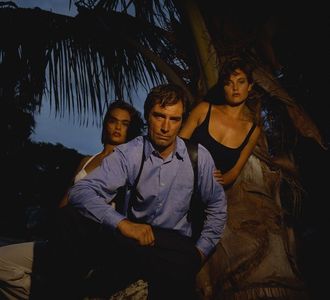 Carey Lowell, Talisa Soto, and Timothy Dalton in Licence to Kill (1989)