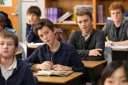 Jacob Hopkins and Griffin Gluck in Middle School: The Worst Years of My Life (2016)