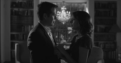 Amy Acker and Alexis Denisof in Much Ado About Nothing (2012)