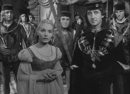 Nicholas Bruce, Suzanne Cloutier, and Micheál MacLiammóir in Othello (1951)