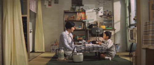 Machiko Naka and Tomonori Yazaki in All Monsters Attack (1969)