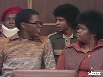 Fred Berry, Shirley Hemphill, Haywood Nelson, and Ernest Thomas in What's Happening!! (1976)