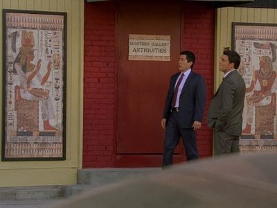 Tim Kang and Owain Yeoman in The Mentalist (2008)