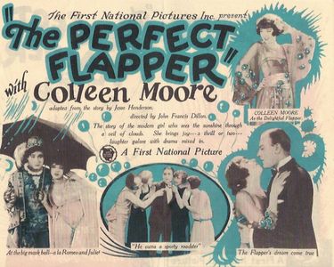 Syd Chaplin, Phyllis Haver, Frank Mayo, and Colleen Moore in The Perfect Flapper (1924)