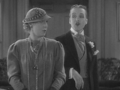 Violet Kemble Cooper and Tyrell Davis in Our Betters (1933)