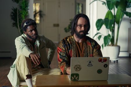 Martin Starr and Jay Will in Tulsa King (2022)