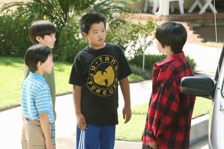 Lance Lim, Forrest Wheeler, Ian Chen, and Hudson Yang in Fresh Off the Boat (2015)