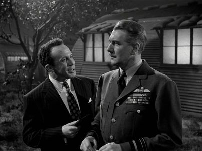 Michael Redgrave and George Rose in The Night My Number Came Up (1955)