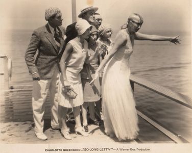 Marion Byron, Hallam Cooley, Helen Foster, Charlotte Greenwood, Patsy Ruth Miller, and Bert Roach in So Long Letty (1929