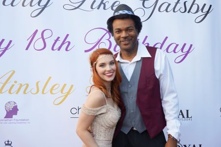 Photo call at Ainsley Ross's Birthday Party