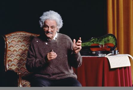 ED METZGER portrays Albert Einstein in nationally acclaimed one-man show, ALBERT EINSTEIN: THE PRACTICAL BOHEMIAN.