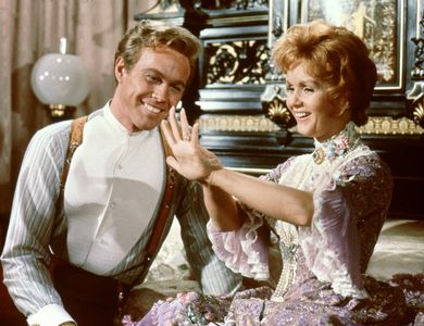 Debbie Reynolds and Harve Presnell in The Unsinkable Molly Brown (1964)