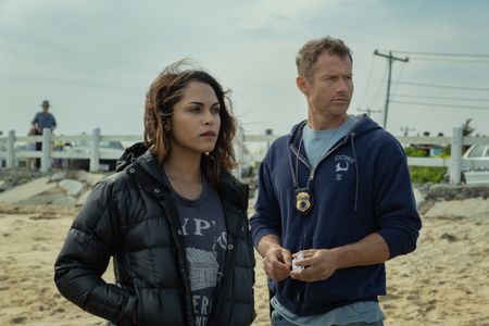 James Badge Dale and Monica Raymund in Hightown (2020)