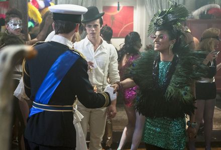 Freema Agyeman and Brendan Dooling in The Carrie Diaries (2013)