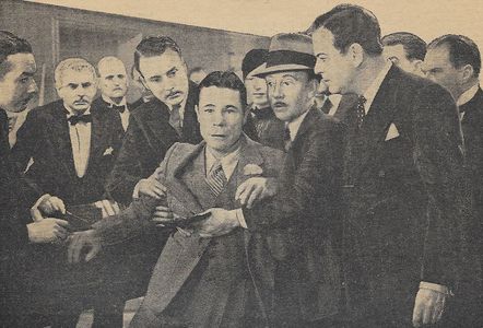 Alan Dinehart, Joe E. Brown, Hobart Cavanaugh, and Eddie Kane in A Very Honorable Guy (1934)