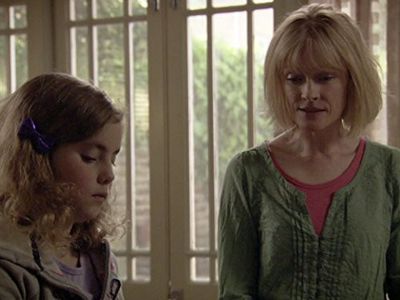 Claire Skinner and Ramona Marquez in Outnumbered (2007)