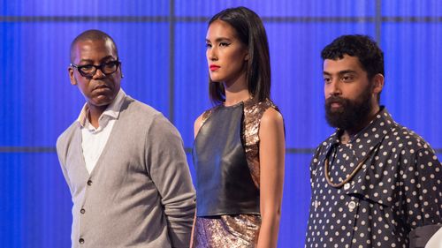 Stanley Hudson and Fabio Costa in Project Runway All Stars (2012)
