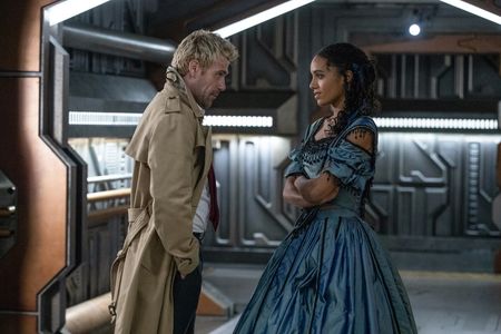 Matt Ryan and Maisie Richardson-Sellers in DC's Legends of Tomorrow (2016)