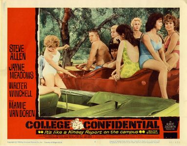 Theona Bryant, Cathy Crosby, Norman Grabowski, Ziva Rodann, and Randy Sparks in College Confidential (1960)