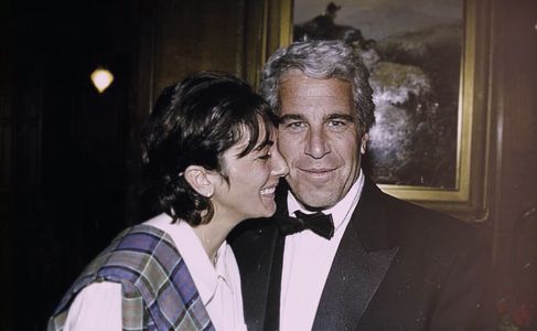 Ghislaine Maxwell and Jeffrey Epstein in Victoria's Secret: Angels and Demons (2022)