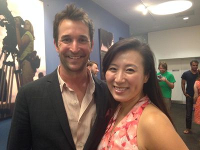 Noah Wyle and I at the Blank Theatre Benefit