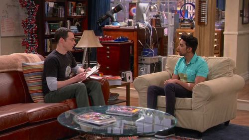 Jim Parsons and Arshad Aslam in The Big Bang Theory (2007)