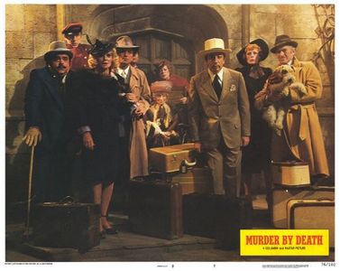 David Niven, James Cromwell, Peter Falk, Peter Sellers, Maggie Smith, Elsa Lanchester, Eileen Brennan, James Coco, Richa