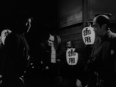 Hideo Kanze and Katsuo Nakamura in Demons (1971)