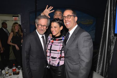 George Clooney, Steven Spielberg, Jerry Seinfeld, and Jessica Seinfeld