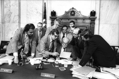 Fred Thompson, Howard Baker, and Sam Ervin in The Senate Watergate Hearings (1973)