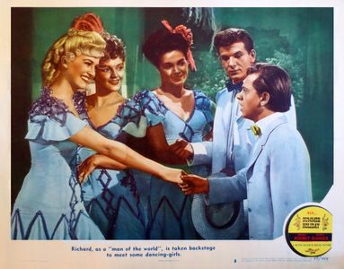 Mickey Rooney, Ruth Brady, Hal Hackett, Anne Kimbell, and Marilyn Maxwell in Summer Holiday (1948)