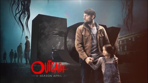 Patrick Fugit and Madeleine McGraw in Outcast (2016)