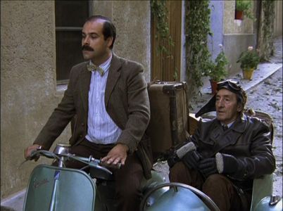 Luis Ciges and Antonio Resines in Amanece, que no es poco (1989)