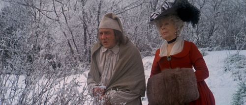 Albert Finney and Edith Evans in Scrooge (1970)