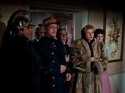 Ingrid Bergman, Pierre Bertin, Jacques Hilling, Jean Marais, Magali Noël, and Jean Richard in Elena and Her Men (1956)
