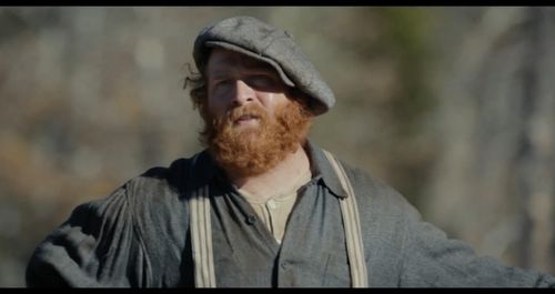 Brian Konowal as Clyde in Taylor Sheridan's 1923 opposite Jerome Flynn in War and the Turquoise Tide