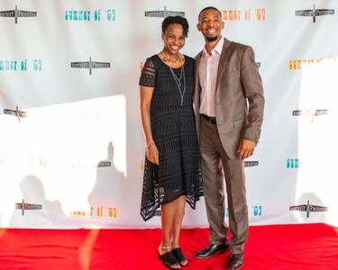 Sharonne Lanier and Jerrold Edwards at an event for Summer of '67 (2018)