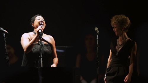 Lisa Fischer and Jo Lawry in 20 Feet from Stardom (2013)