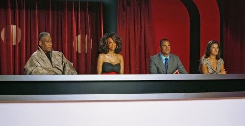 Tyra Banks, André Leon Talley, Nigel Barker, and Margherita Missoni in America's Next Top Model (2003)