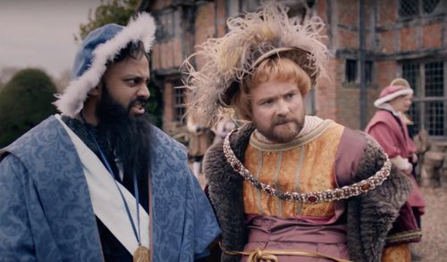 Neil Maskell and Guz Khan in Drunk History: UK (2015)