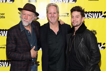 Xander Berkeley, Jim Dobson, and Jackson Rathbone at an event for The Wall of Mexico (2019)