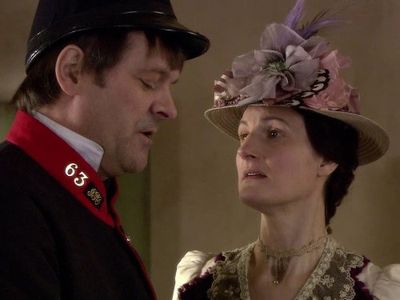 Mark Heap and Sandy McDade in Lark Rise to Candleford (2008)