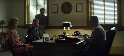 David Healy, Holt McCallany, Stacey Roca, and Nate Corddry in Mindhunter (2017)