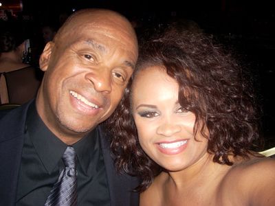 Stacy Arnell & Reggie Cook attends the 2011 GB Rock and Royalty to Erase MS event in Century City, CA on April 29,2011