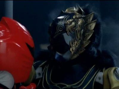 Jason Smith and Bede Skinner in Power Rangers Jungle Fury (2008)