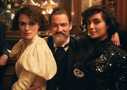 Keira Knightley, Dominic West, and Aiysha Hart in Colette (2018)