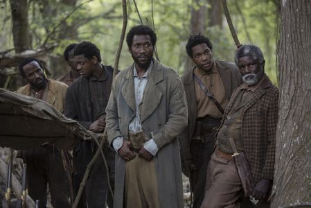 (left to right) Charlie Anderson, Donald Watkins, Mahershala Ali, Artrial Clark, and Greg Kennedy still from Free State 