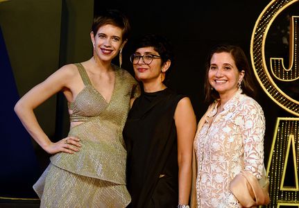 Kiran Rao, Anupama Chopra, and Kalki Koechlin