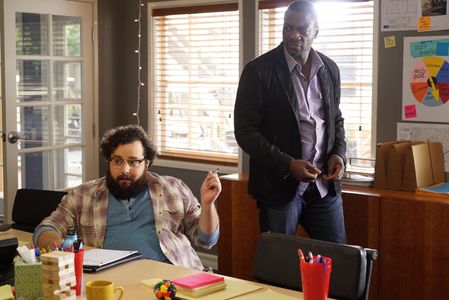 Still of Adewale Akinnuoye-Agbaje and Harry Katzman in Day Out of Days and Ten Days in the Valley