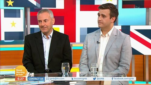 Kevin Maguire and Mark Wallace in Good Morning Britain (2014)
